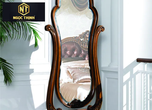 GƯƠNG GỖ TRANG TRÍ NGỌC THỊNH - GTT01